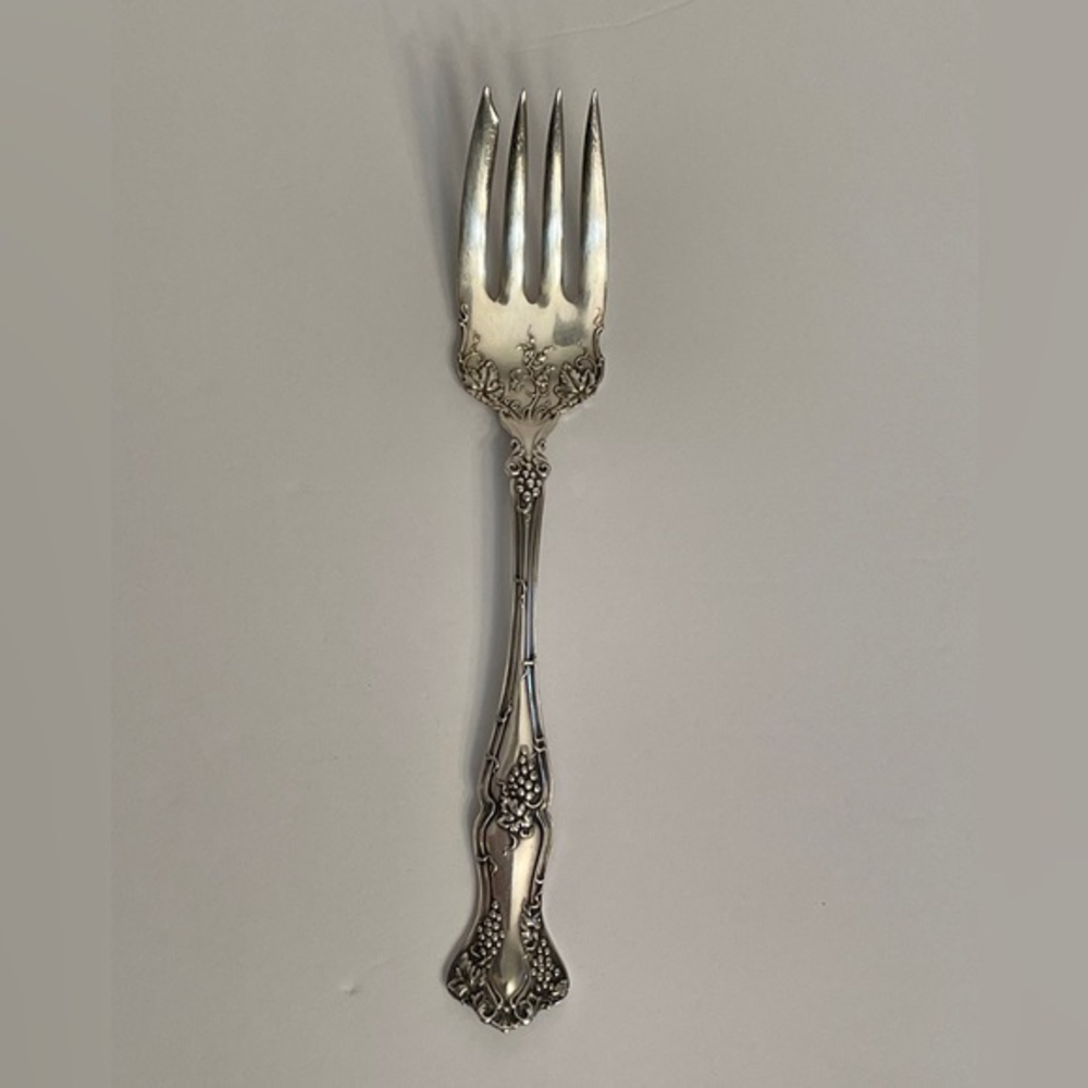 1847 Rogers Bros AI‎  Silverplate  Cold Meat Fork 8”